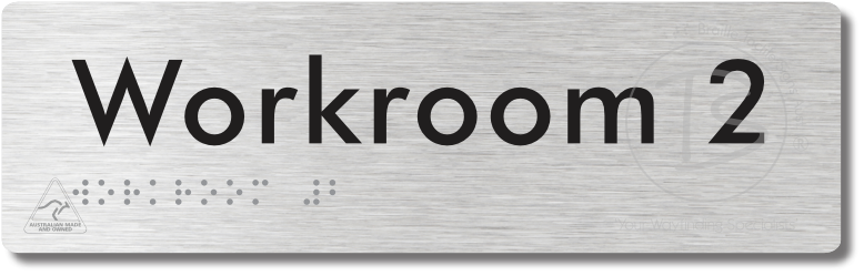 Workroom 2 - Braille Tactile Signs Aust.