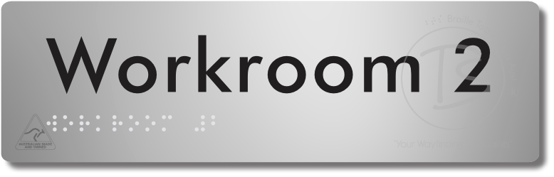 Workroom 2 - Braille Tactile Signs Aust.