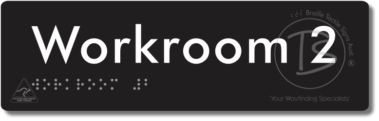 Workroom 2 - Braille Tactile Signs Aust.