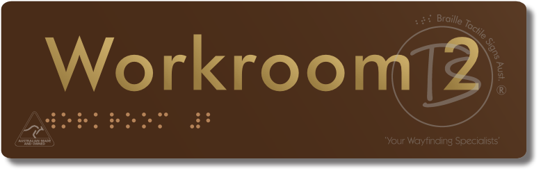 Workroom 2 - Braille Tactile Signs Aust.
