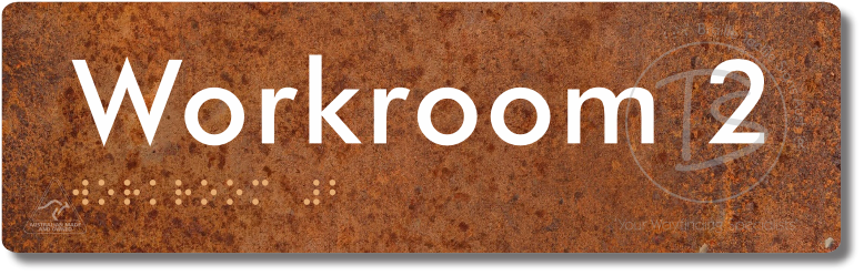 Workroom 2 - Braille Tactile Signs Aust.