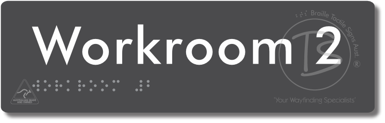 Workroom 2 - Braille Tactile Signs Aust.