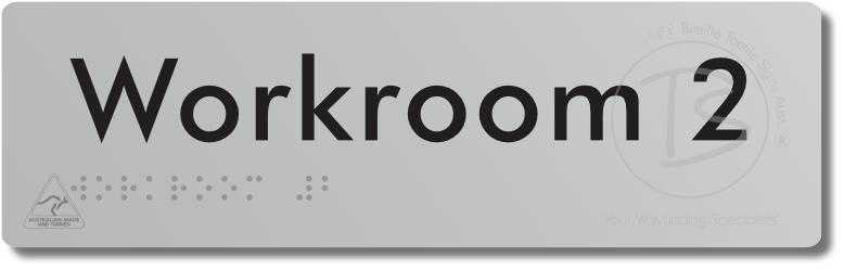 Workroom 2 - Braille Tactile Signs Aust.