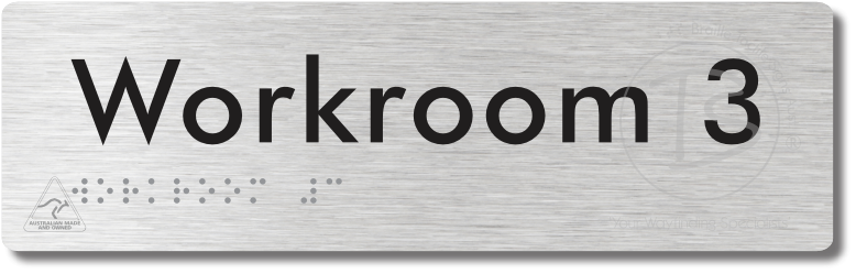 Workroom 3 - Braille Tactile Signs Aust.