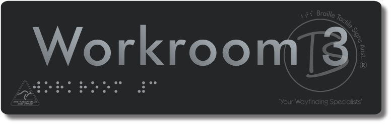 Workroom 3 - Braille Tactile Signs Aust.