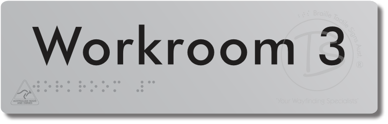 Workroom 3 - Braille Tactile Signs Aust.