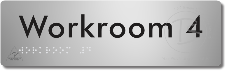Workroom 4 - Braille Tactile Signs Aust.