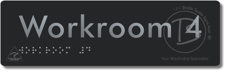 Workroom 4 - Braille Tactile Signs Aust.