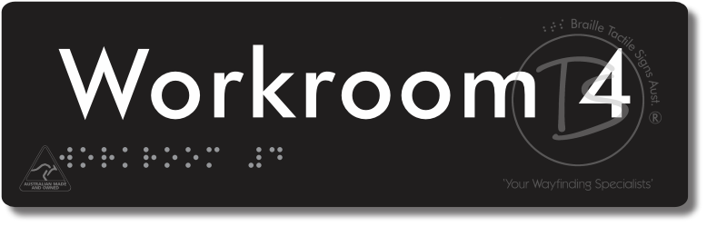 Workroom 4 - Braille Tactile Signs Aust.