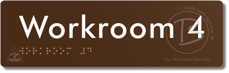 Workroom 4 - Braille Tactile Signs Aust.