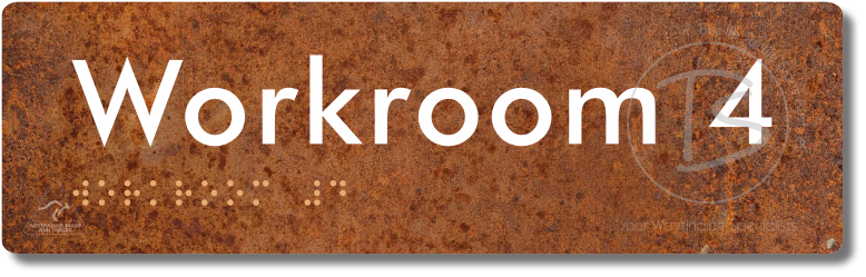 Workroom 4 - Braille Tactile Signs Aust.