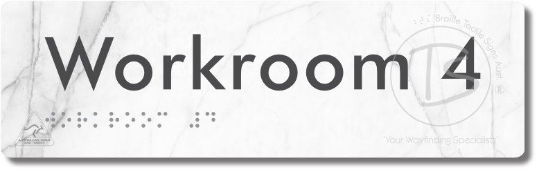 Workroom 4 - Braille Tactile Signs Aust.