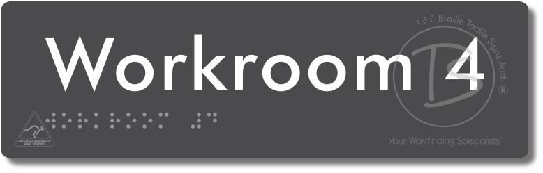 Workroom 4 - Braille Tactile Signs Aust.