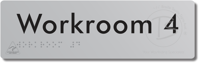 Workroom 4 - Braille Tactile Signs Aust.