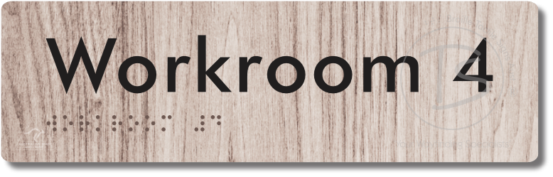 Workroom 4 - Braille Tactile Signs Aust.
