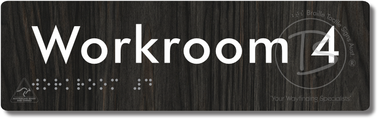 Workroom 4 - Braille Tactile Signs Aust.