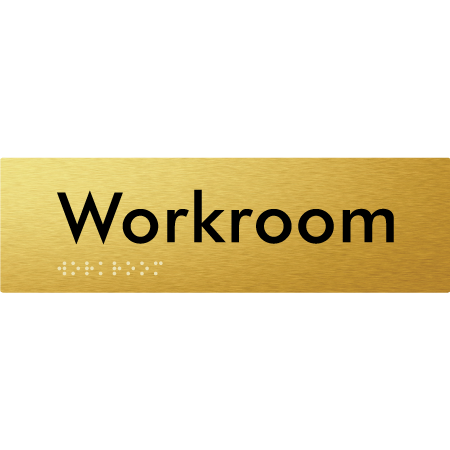 Workroom - Braille Tactile Signs Aust.