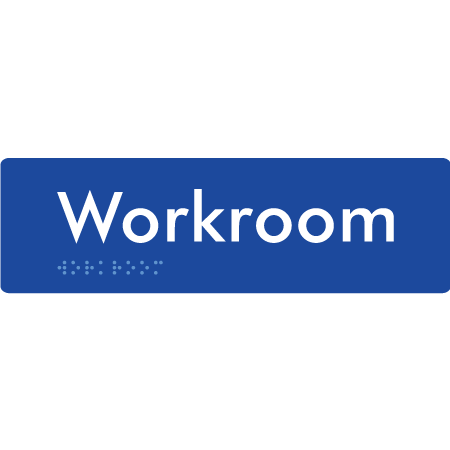 Workroom - Braille Tactile Signs Aust.