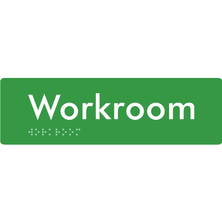 Workroom - Braille Tactile Signs Aust.