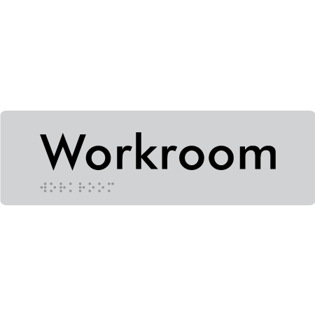 Workroom - Braille Tactile Signs Aust.