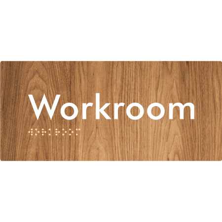 Workroom - Braille Tactile Signs Aust.