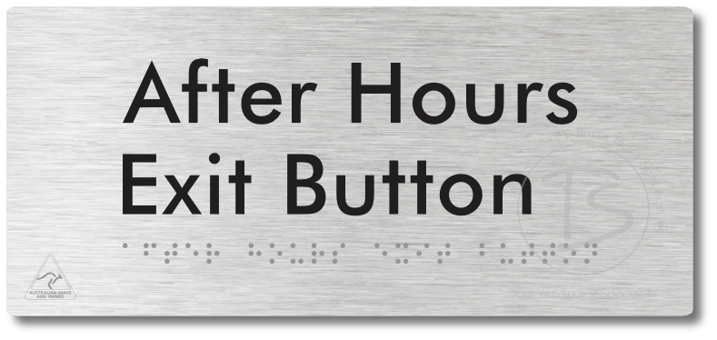 After Hours Exit Button