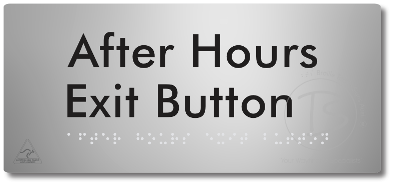 After Hours Exit Button