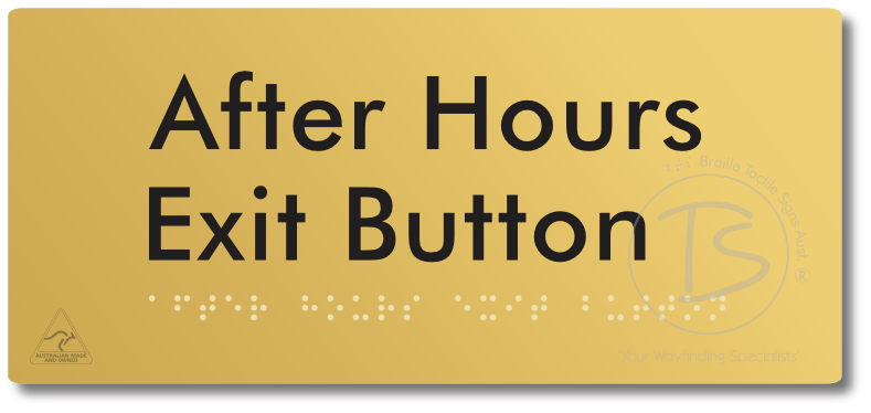 After Hours Exit Button