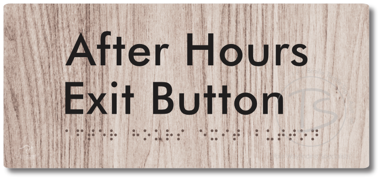 After Hours Exit Button