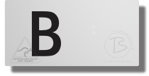 Lift Button Sign Level B