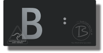 Lift Button Sign Level B