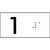 Lift Button Sign Level 1