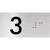 Lift Button Sign Level 3