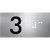 Lift Button Sign Level 3