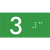 Lift Button Sign Level 3