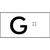 Lift Button Sign Level G
