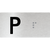 Lift Button Sign Level P