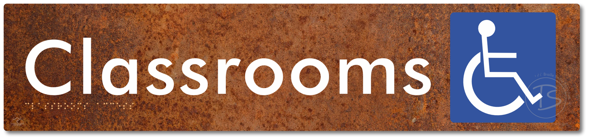 Accessible Classroom Access - Braille Tactile Signs Aust.