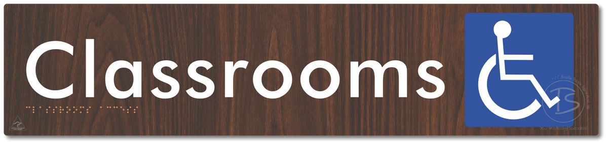 Accessible Classroom Access - Braille Tactile Signs Aust.