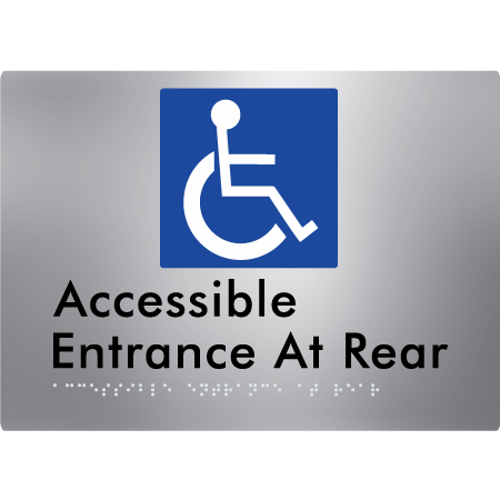 Accessible Entrance at Rear