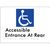 Accessible Entrance at Rear