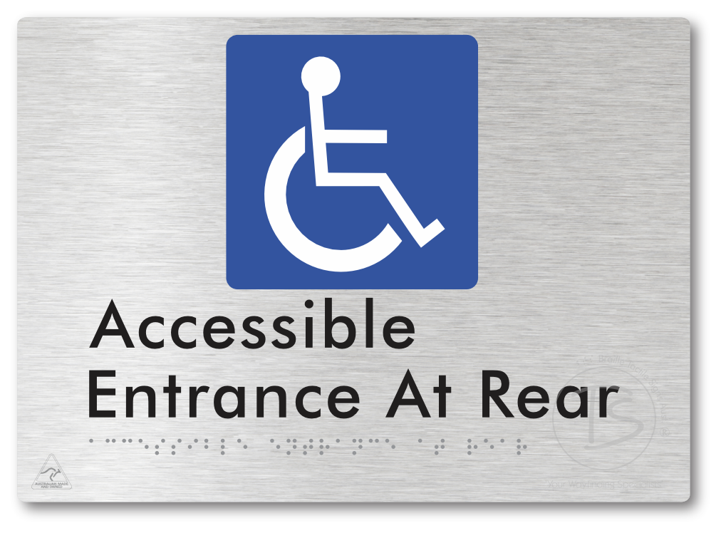 Accessible Entrance at Rear