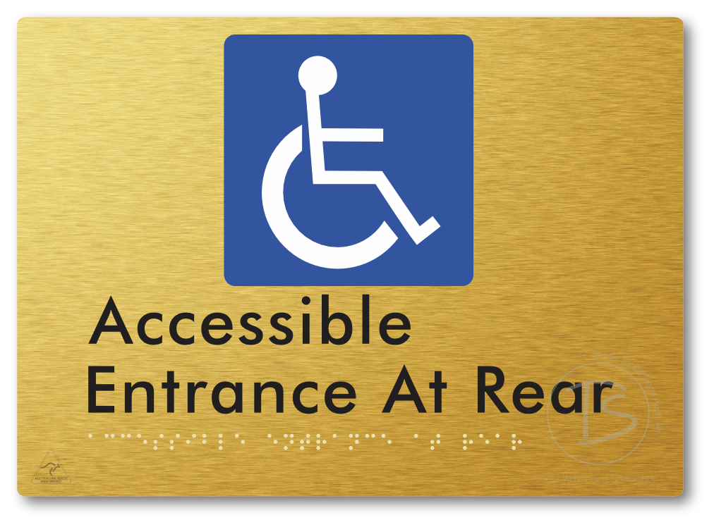 Accessible Entrance at Rear