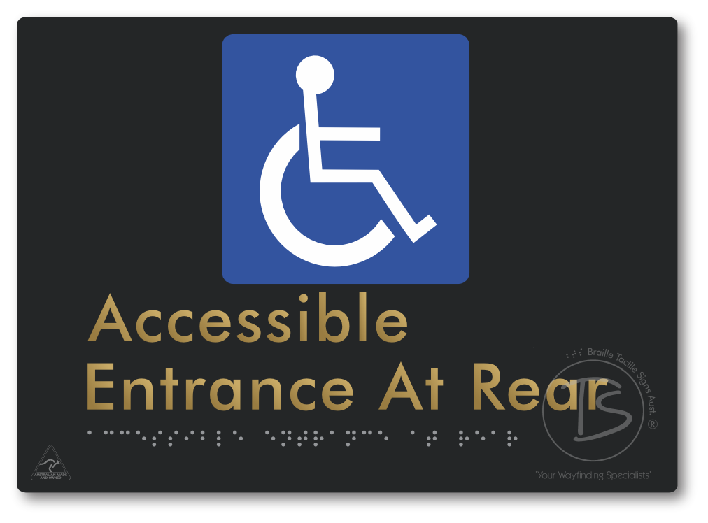 Accessible Entrance at Rear