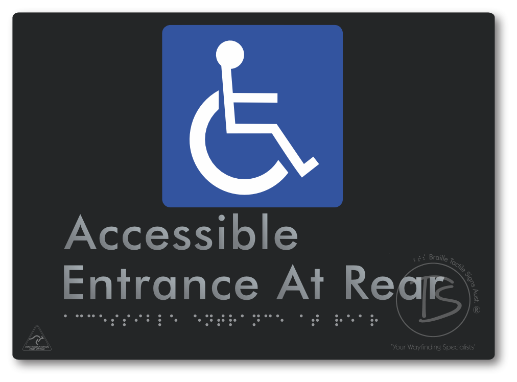 Accessible Entrance at Rear