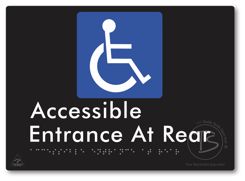 Accessible Entrance at Rear