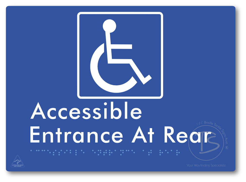 Accessible Entrance at Rear