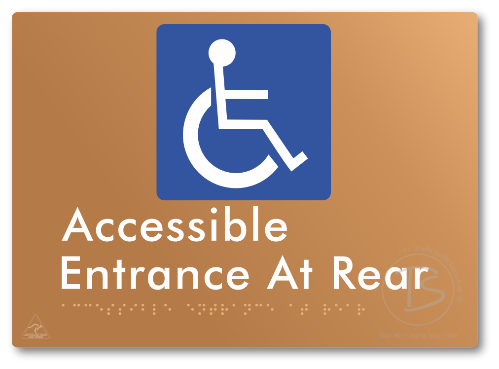 Accessible Entrance at Rear