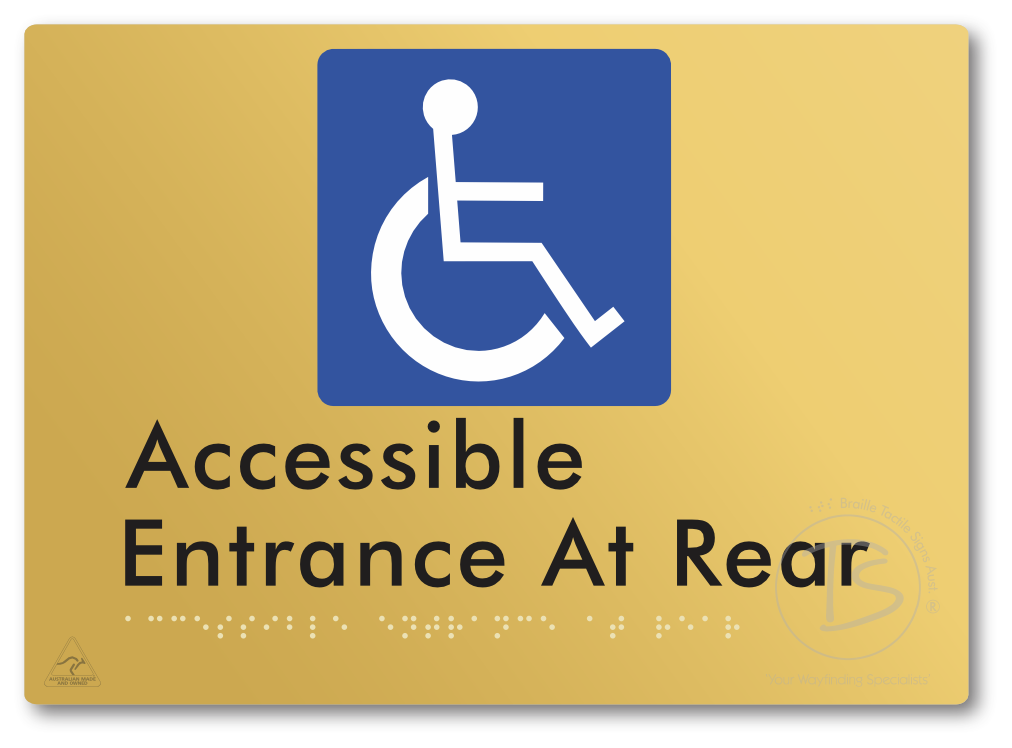 Accessible Entrance at Rear