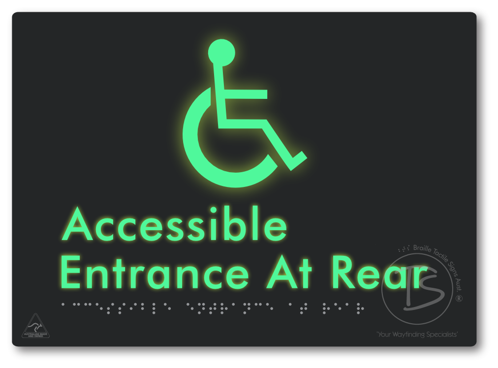 Accessible Entrance at Rear